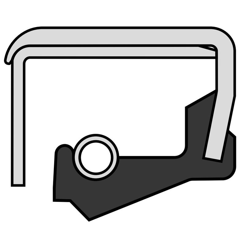 Radial seal 32x50x12 SA (NBR) Generic