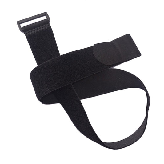Tensioning strap 5x100cm Velcro fastener, Black